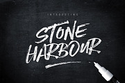 Stone Harbour Brush Font + Extras, a Handwritten Font by Nicky Laatz (Thumbnail 1 of 10)