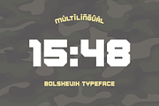 Bolshevik - Powerful Typeface, a Sans Serif Font by alpercakici (Thumbnail 11 of 20)