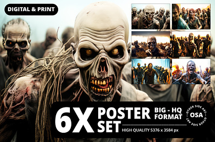 Walking Dead. Zombie Illustration, a Seasonal Illustration by Other Side Art