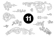 Vintage frames and elements. Big set, a Pattern Graphic by ZotovShop (Thumbnail 12 of 12)