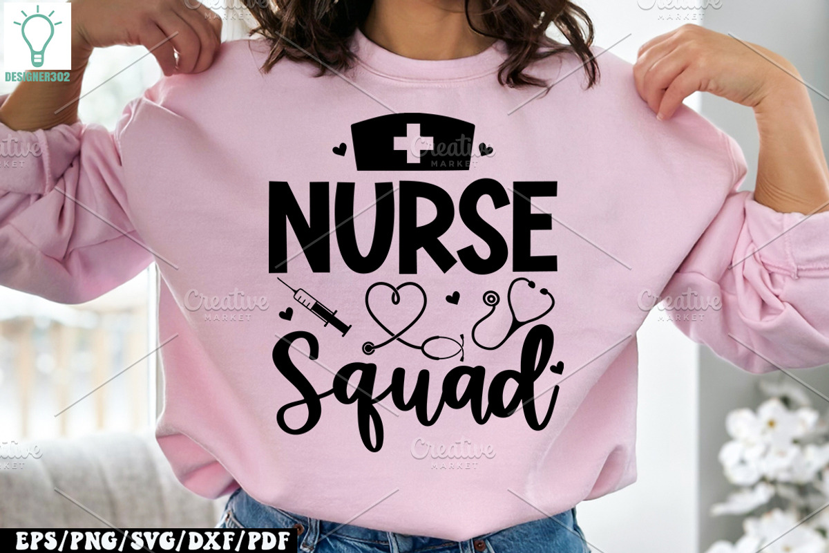 Nurse SVG Bundle, Nurse Quotes SVG, a Graphic by Designer302 (Photo 19 of 32)