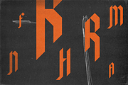 Blackleather – Display Typeface, a Blackletter Font by Clint English (Thumbnail 2 of 6)