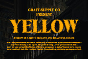 Brivane Unfocus, a Serif Font by Craft Supply Co. (Thumbnail 7 of 8)
