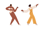 People in headphones dancing set, a Person Illustration by Good Studio (Thumbnail 4 of 4)