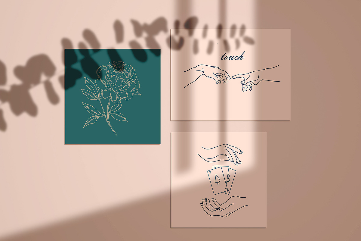 Hands+Graphic line art illustration, an Illustration by digital_essence (Photo 2 of 7)