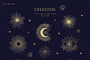 Solar & lunar. Sparkle of the planet, a Decorative Illustration by Summer Nightingale Art (Thumbnail 6 of 10)