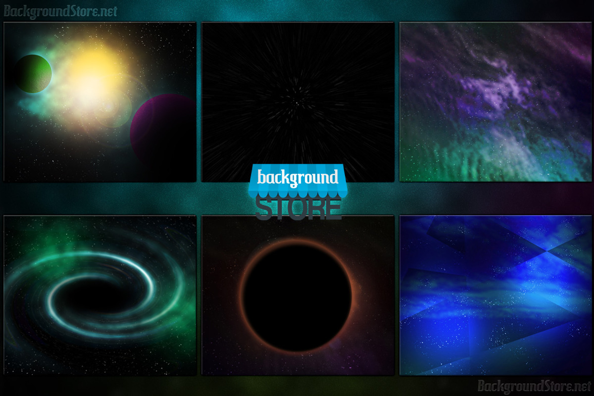 Universe Backgrounds Bundle preview 3