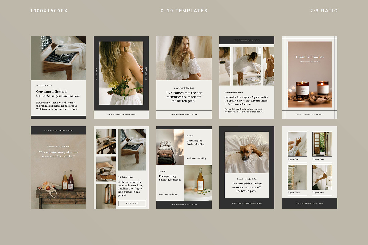 Alpaca Social Media Kit, a Social Media Template by Ruben Stom (Photo 14 of 19)