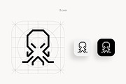 Octopus - Premium Logo Template, a Branding & Logo Template by Minimalist Logos (Thumbnail 5 of 7)