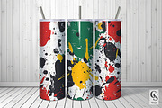Juneteenth Paint Splatter Pattern, a Pattern Graphic by Creative Store (Thumbnail 5 of 5)