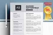 Resume/CV Bundle | 200+ for $29, a Resume Template by ResumeInventor (Thumbnail 62 of 207)