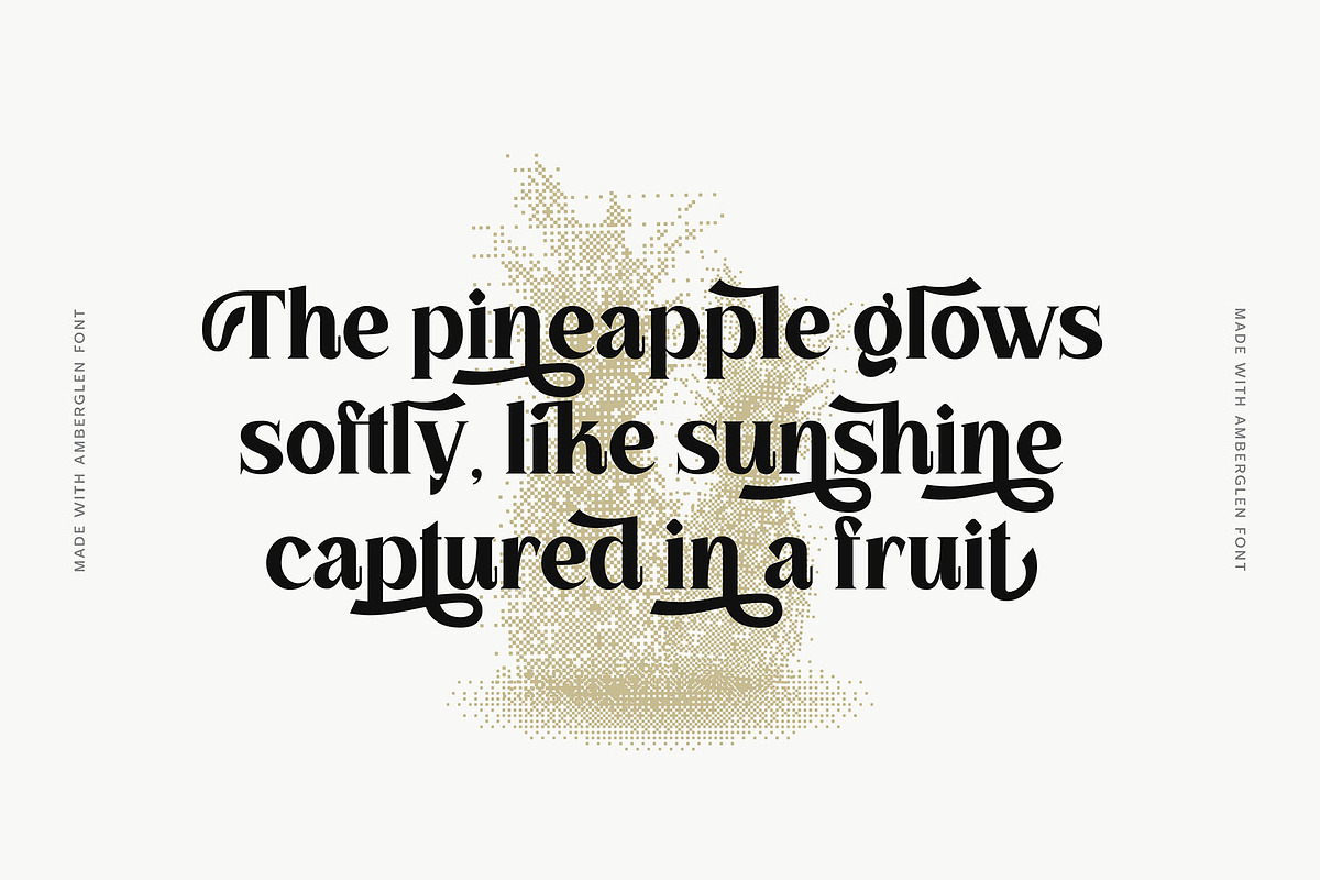 Amberglen - Modern Serif Font, a Serif Font by Wacaksara Co. (Photo 5 of 10)