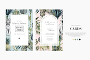 Wilderness, luxury tropical Patterns, a Wallpaper Graphic by Pink Linen (Thumbnail 8 of 14)