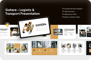 Logistics & Transport Google Slides, a Presentation Template by Annora Studio