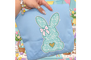 White Lace Bunny Coquette Bow PNG, an Illustration by Designking (Thumbnail 3 of 6)