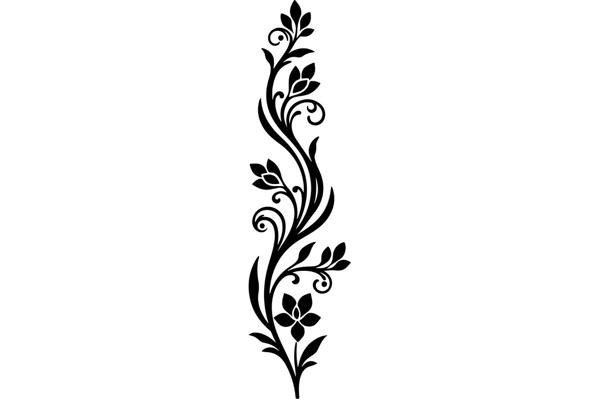 Elegant Floral Flourish, an Object Graphic by Designer_Momina (Photo 9 of 11)