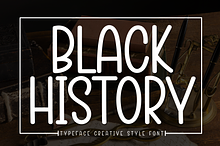 Black History | Script Font