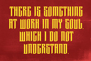 Pholest Horror Sans Display Font, a Blackletter Font by Maulana Creative (Thumbnail 2 of 7)