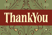 Cahileros Retro Bold Serif Font, a Serif Font by timelesstype.co (Thumbnail 20 of 20)