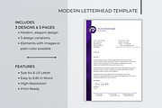 Letterhead Template Bundle - MS Word, a Stationery Template by B2 Studio (Thumbnail 2 of 10)