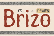 CS Brizo Drawn, a Serif Font by Craft Supply Co. (Thumbnail 1 of 8)