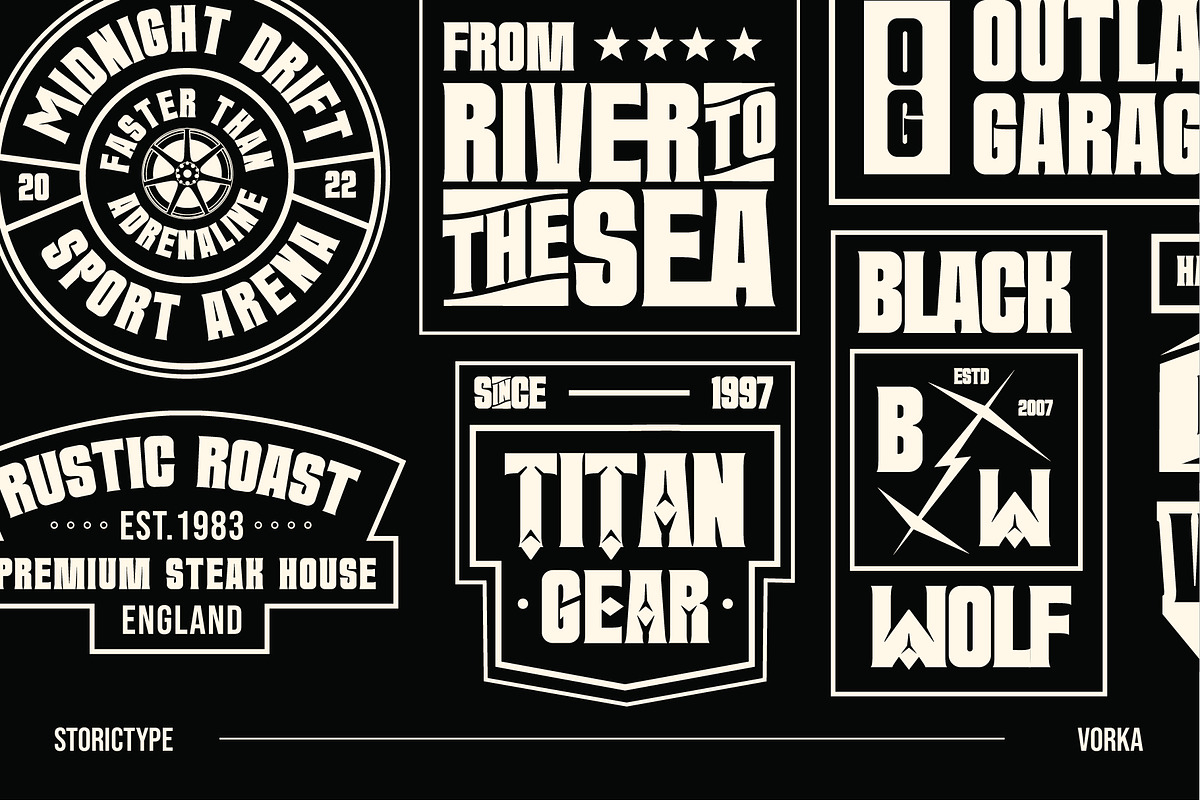VORKA - Headline Display Typeface, a Serif Font by StoricType (Photo 10 of 24)