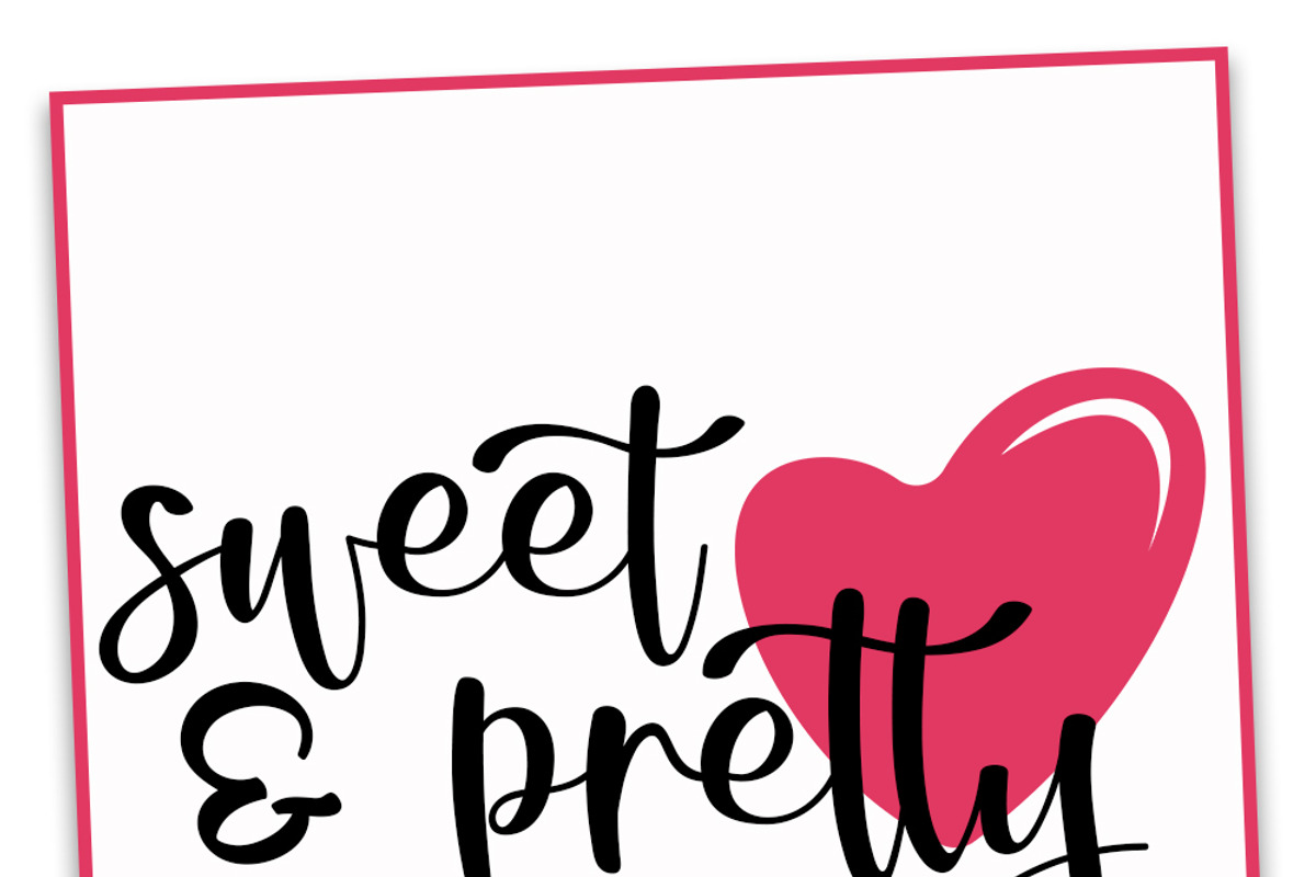 Sweet & Preety Handlettering Font, a Handwritten Font by Graphix Line Studio (Photo 3 of 9)
