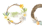 Spring watercolor set, an Illustration by PS_patterns (Thumbnail 3 of 4)