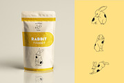 Rabbits Mascot - Vector, an Animal Illustration by By_Pedram (Thumbnail 4 of 7)