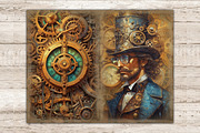 Steampunk Junk Journal Kit Ephemera, a Person Illustration by GlamArtZhanna (Thumbnail 5 of 9)
