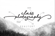 Walford Dual Font, a Script Font by senzana (Thumbnail 2 of 4)