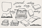 Reading & Writing elements, an Illustration by morninglight (Thumbnail 4 of 4)