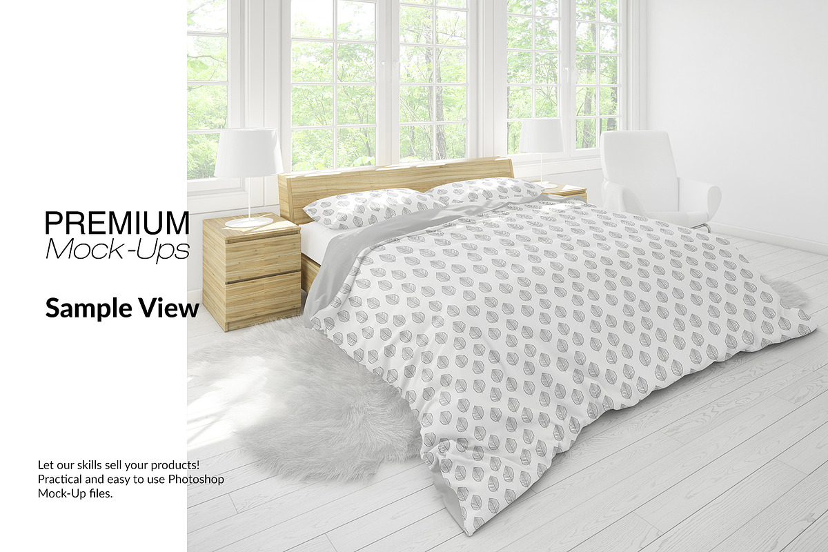 Bedding Mockups, a Product Mockup by mock-ups (Photo 7 of 17)