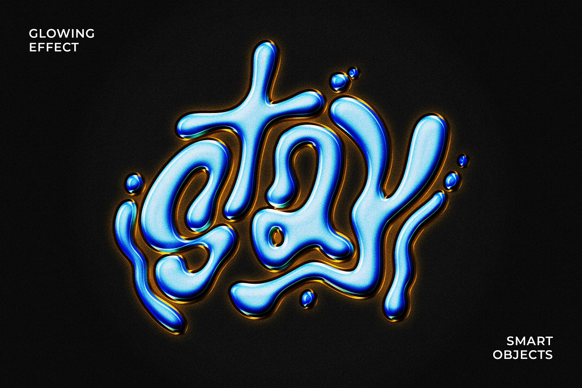 Glowing Text & Logo Template Effect, a Layer Style Add-On by Design Squad (Photo 1 of 4)
