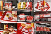 20 Burger Restaurant Branding Mockup, a Packaging Mockup by Vitora Mockup (Thumbnail 1 of 6)