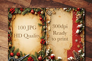 Vintage Christmas Junk Journal Kit, a Seasonal Illustration by Gonez Studio (Thumbnail 5 of 5)