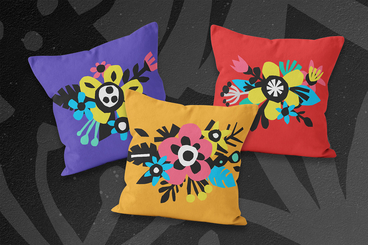 426 Cutout Floral Elements, a Decorative Illustration by Favete Art (Photo 9 of 13)