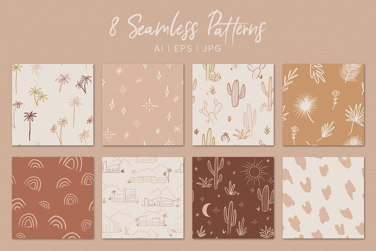 California Dreaming Graphic Bundle, a Texture Illustration by Megs Lang (Photo 8 of 9)