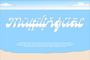 Beachvibes Script Font, a Script Font by Brainware Graphic (Thumbnail 3 of 8)