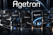 Agetron, a Sans Serif Font by Wow Magic (Thumbnail 2 of 5)