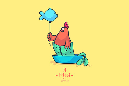 Pisces (Zodiac set)