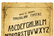 Timbersland Typeface, a Sans Serif Font by UnVeil Co. (Thumbnail 2 of 2)