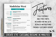 Educator RESUME Template Teacher CV, a Resume Template by LevelUpResume (Thumbnail 2 of 5)
