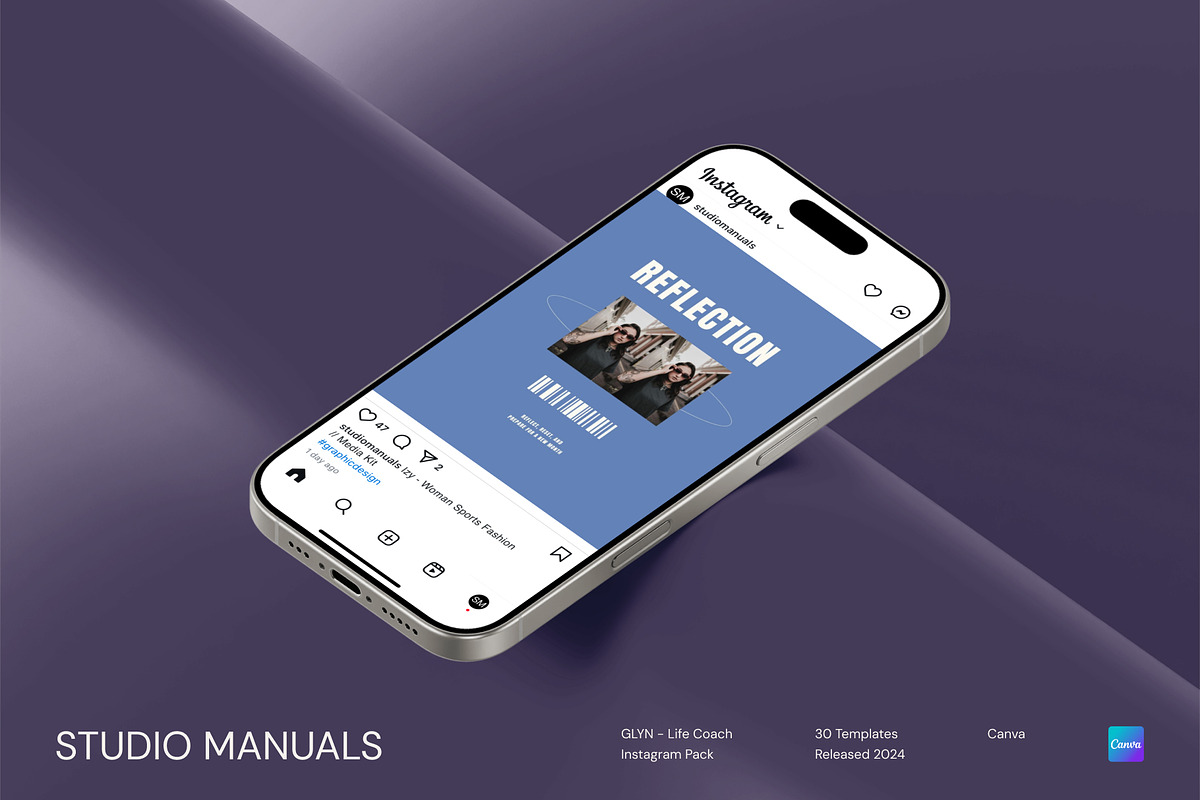GLYN – Life Coach Instagram Pack, a Social Media Template by Studio Manuals (Photo 7 of 8)