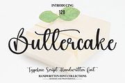 Buttercake | Script Font, a Script Font by Scratchones (Thumbnail 1 of 8)