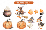 Witchy Goose Parade Clipart, an Illustration by TatiMockup (Thumbnail 4 of 5)