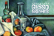 Photoshop Gesso Brushes, a Brush Add-On by WoodardWorks (Thumbnail 2 of 5)