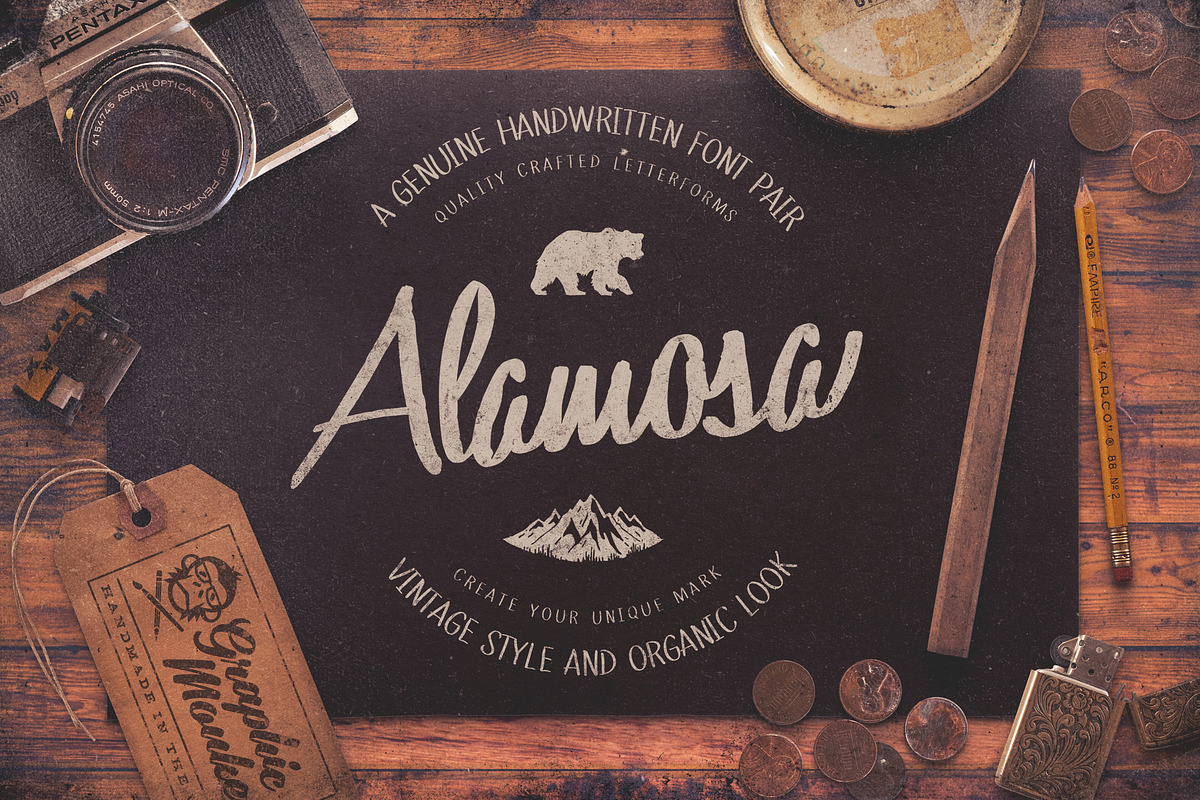 Alamosa - Handwritten Font Pair