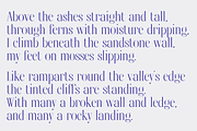 Katoomba, a Serif Font by Dennis Hotson (Thumbnail 4 of 5)