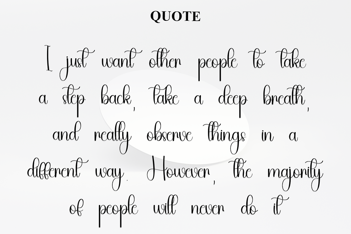 Beautiful Handwriting, a Handwritten Font by FreshTypeINK (Photo 6 of 7)